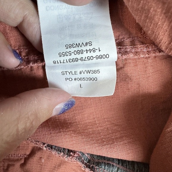 Vuori Red Athletic Shorts Elastic Waistband Lightweight - Picture 11 of 12